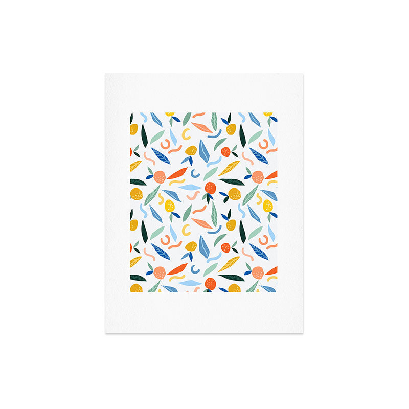83 Oranges Art Is To Give Life A Shape Art Print