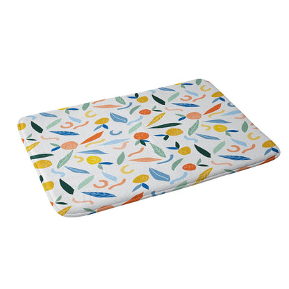 83 Oranges Art Is To Give Life A Shape Memory Foam Bath Mat