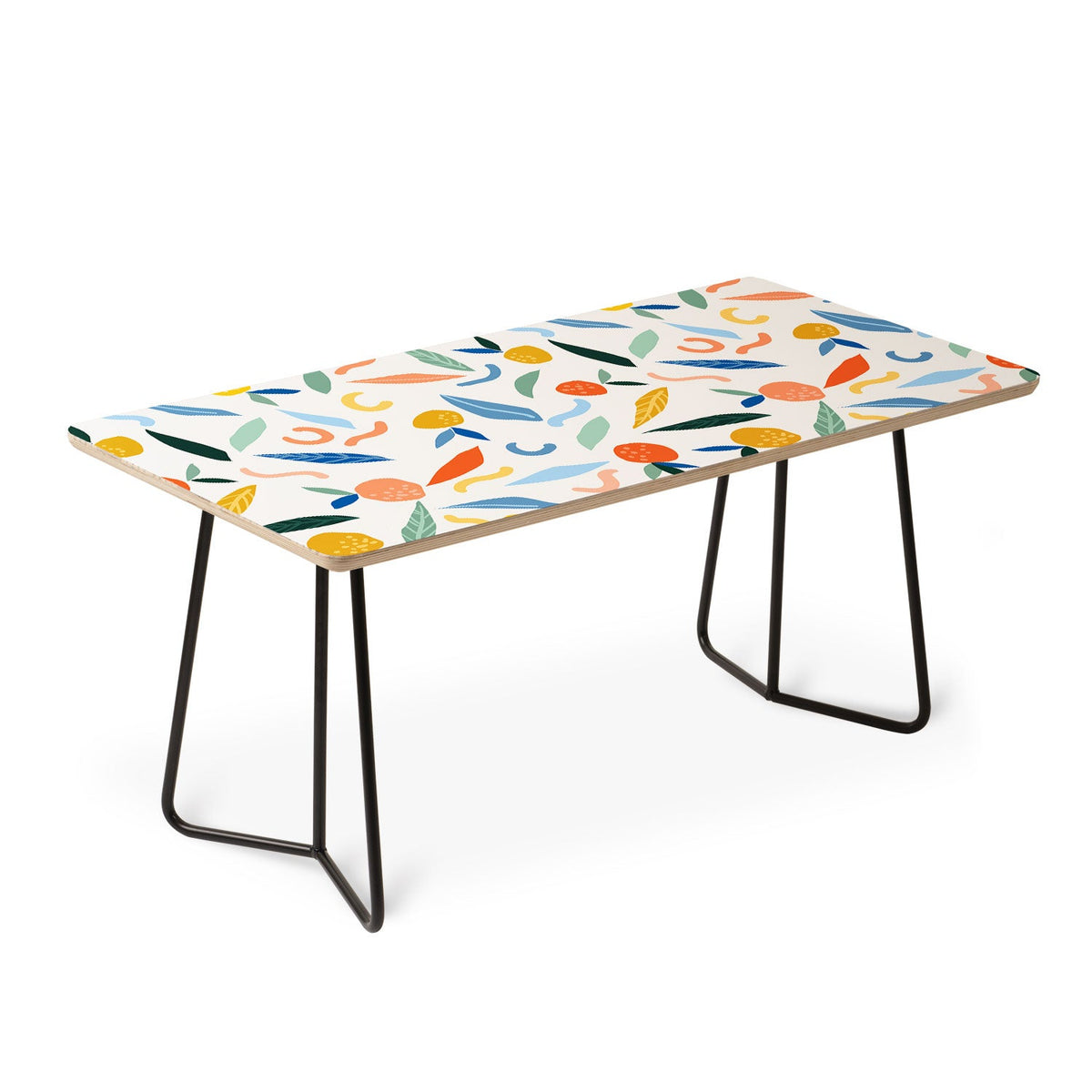83 Oranges Art Is To Give Life A Shape Coffee Table
