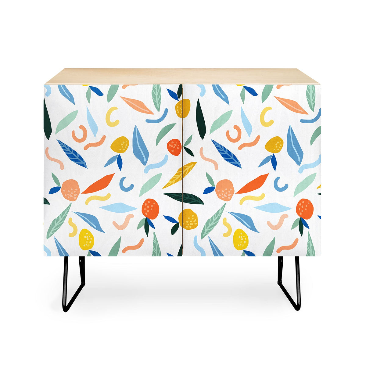 83 Oranges Art Is To Give Life A Shape Credenza