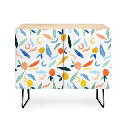 83 Oranges Art Is To Give Life A Shape Credenza