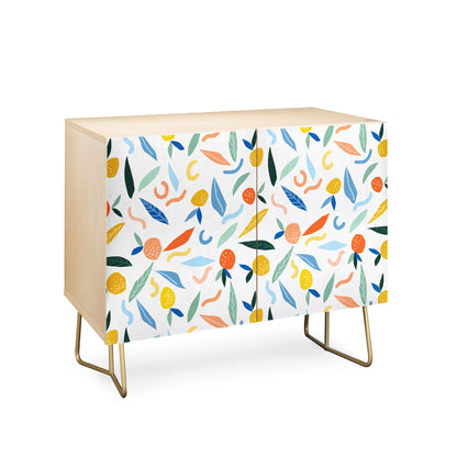 83 Oranges Art Is To Give Life A Shape Credenza