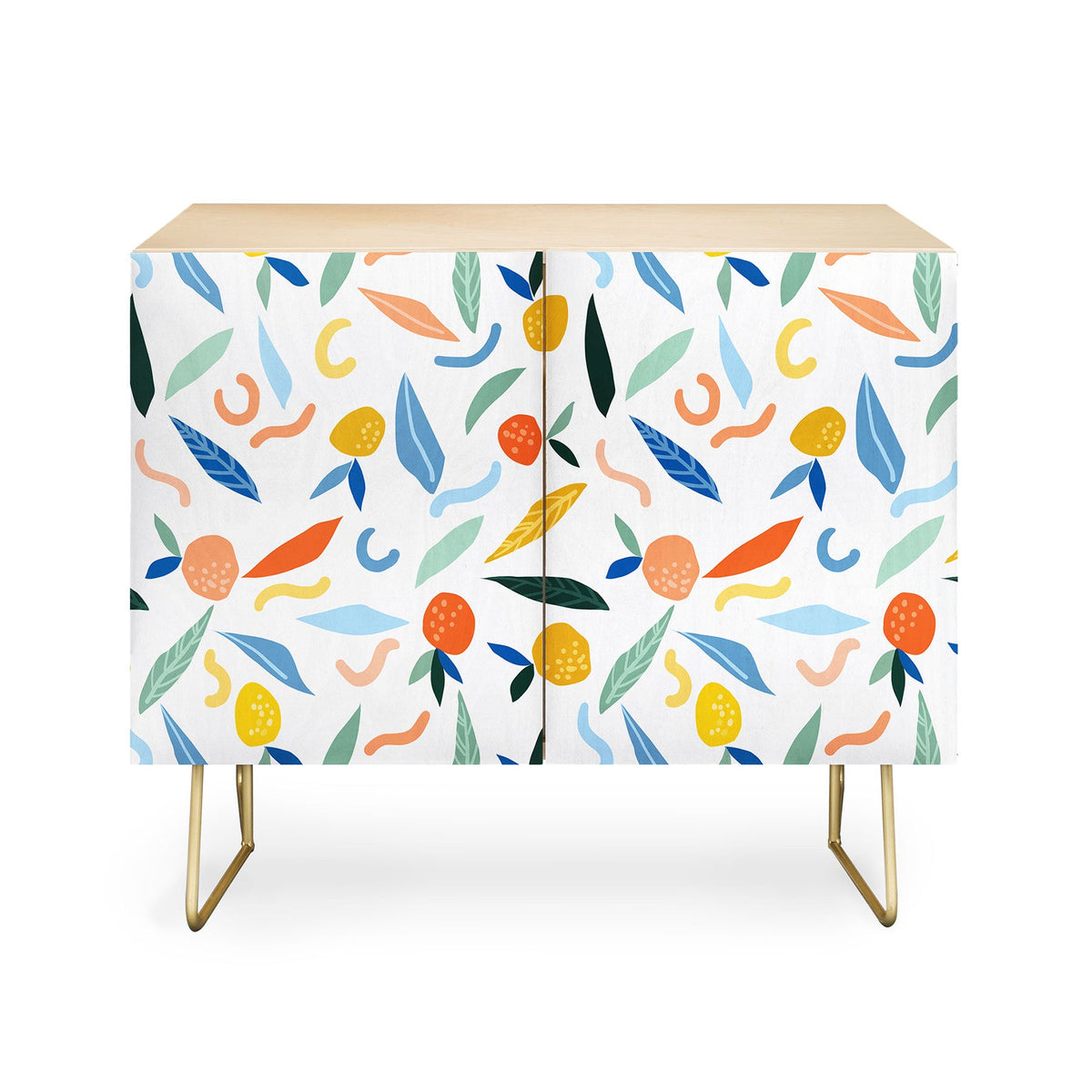 83 Oranges Art Is To Give Life A Shape Credenza