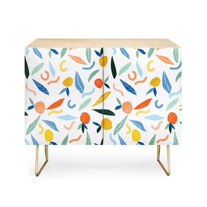 83 Oranges Art Is To Give Life A Shape Credenza