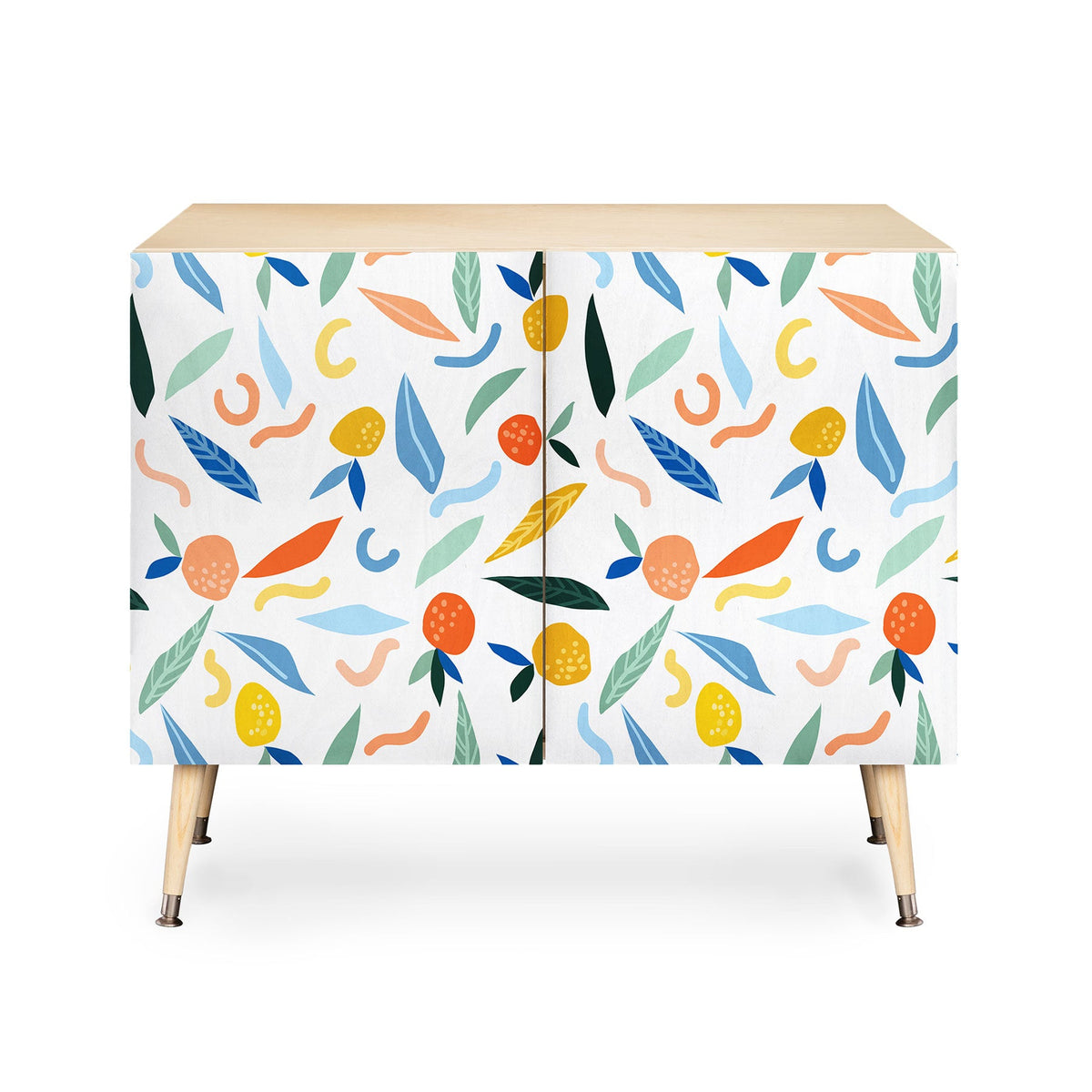 83 Oranges Art Is To Give Life A Shape Credenza