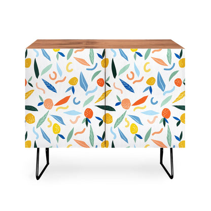 83 Oranges Art Is To Give Life A Shape Credenza