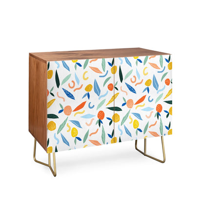 83 Oranges Art Is To Give Life A Shape Credenza