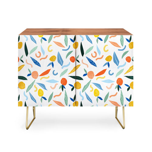 83 Oranges Art Is To Give Life A Shape Credenza