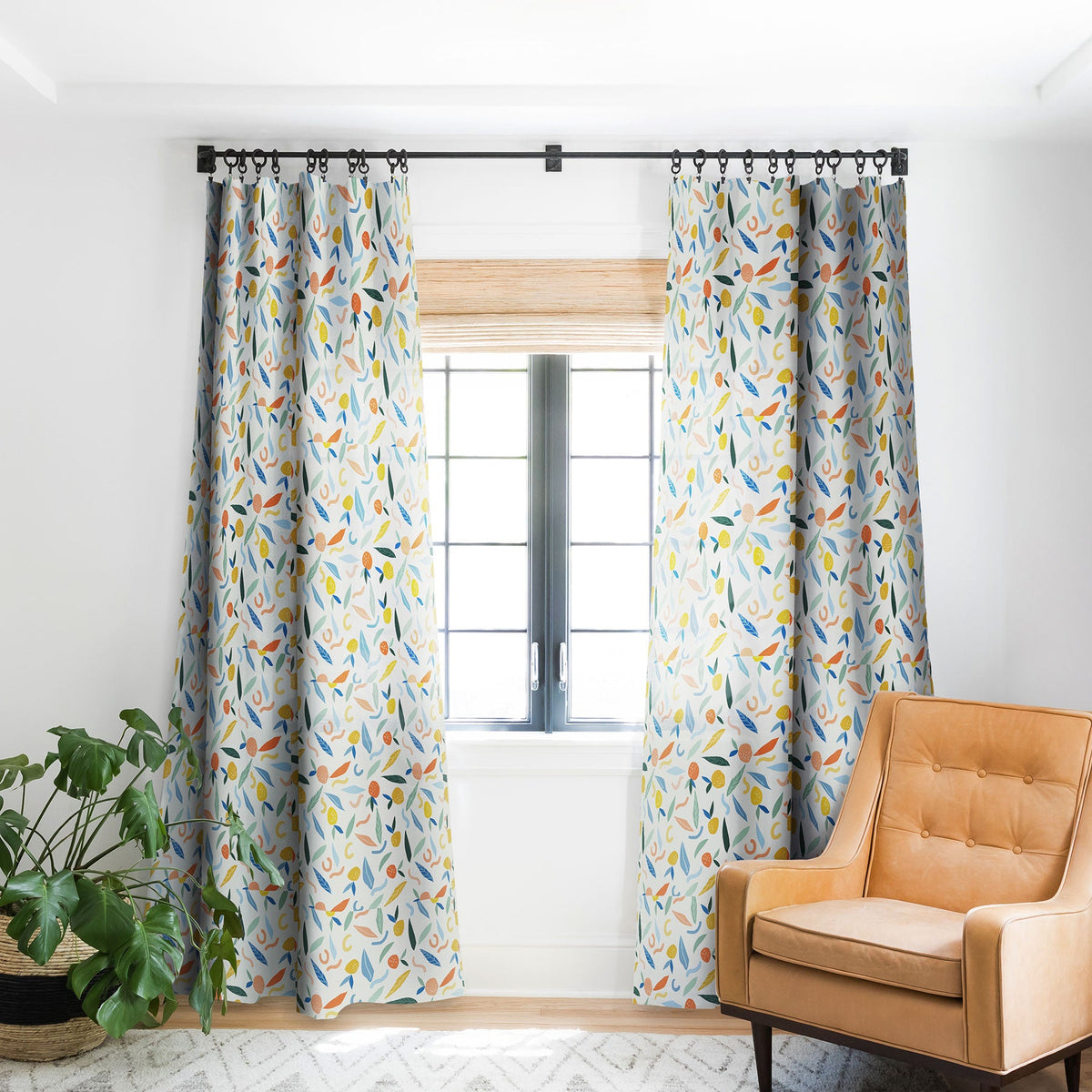 83 Oranges Art Is To Give Life A Shape Blackout Window Curtain
