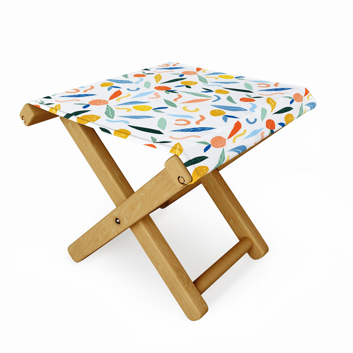 83 Oranges Art Is To Give Life A Shape Folding Stool