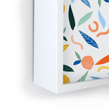 83 Oranges Art Is To Give Life A Shape Framed Mini Art Print