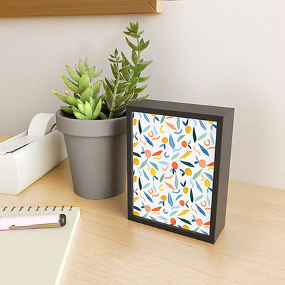 83 Oranges Art Is To Give Life A Shape Framed Mini Art Print