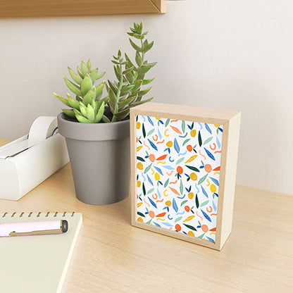 83 Oranges Art Is To Give Life A Shape Framed Mini Art Print
