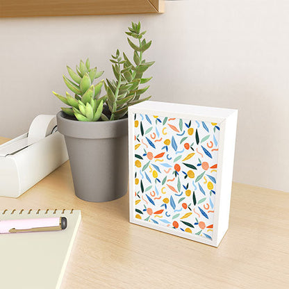83 Oranges Art Is To Give Life A Shape Framed Mini Art Print