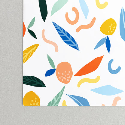 83 Oranges Art Is To Give Life A Shape Poster