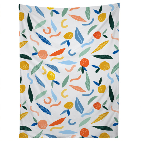 83 Oranges Art Is To Give Life A Shape Tapestry