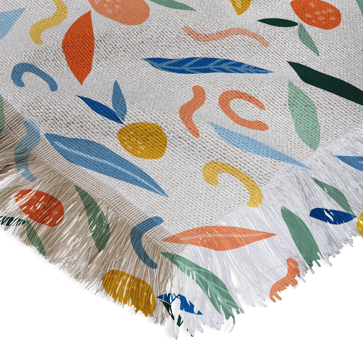 83 Oranges Art Is To Give Life A Shape Throw Blanket