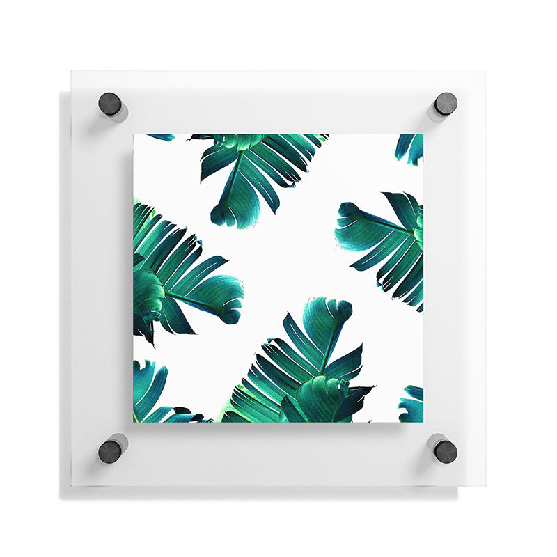 83 Oranges Banana Leaf Crush Floating Acrylic Print
