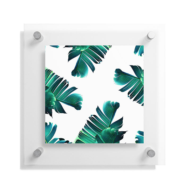 83 Oranges Banana Leaf Crush Floating Acrylic Print
