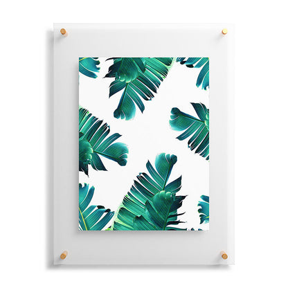 83 Oranges Banana Leaf Crush Floating Acrylic Print