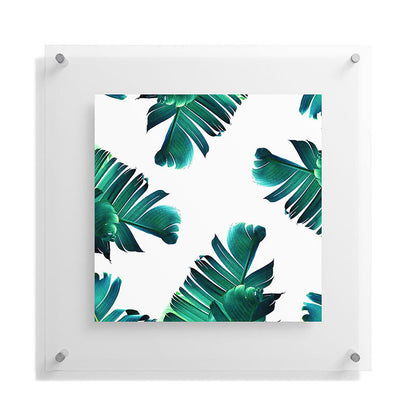 83 Oranges Banana Leaf Crush Floating Acrylic Print