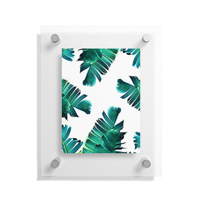 83 Oranges Banana Leaf Crush Floating Acrylic Print