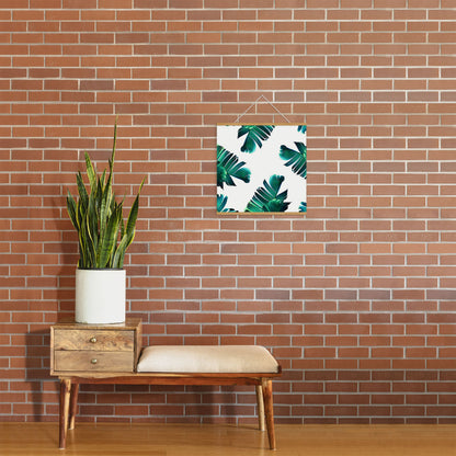 83 Oranges Banana Leaf Crush Art Print