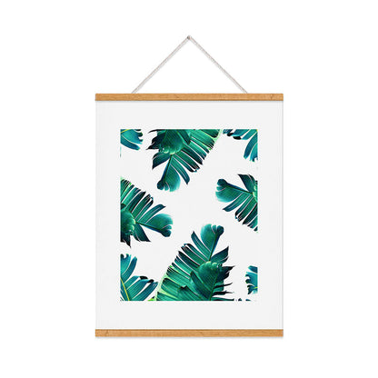83 Oranges Banana Leaf Crush Art Print