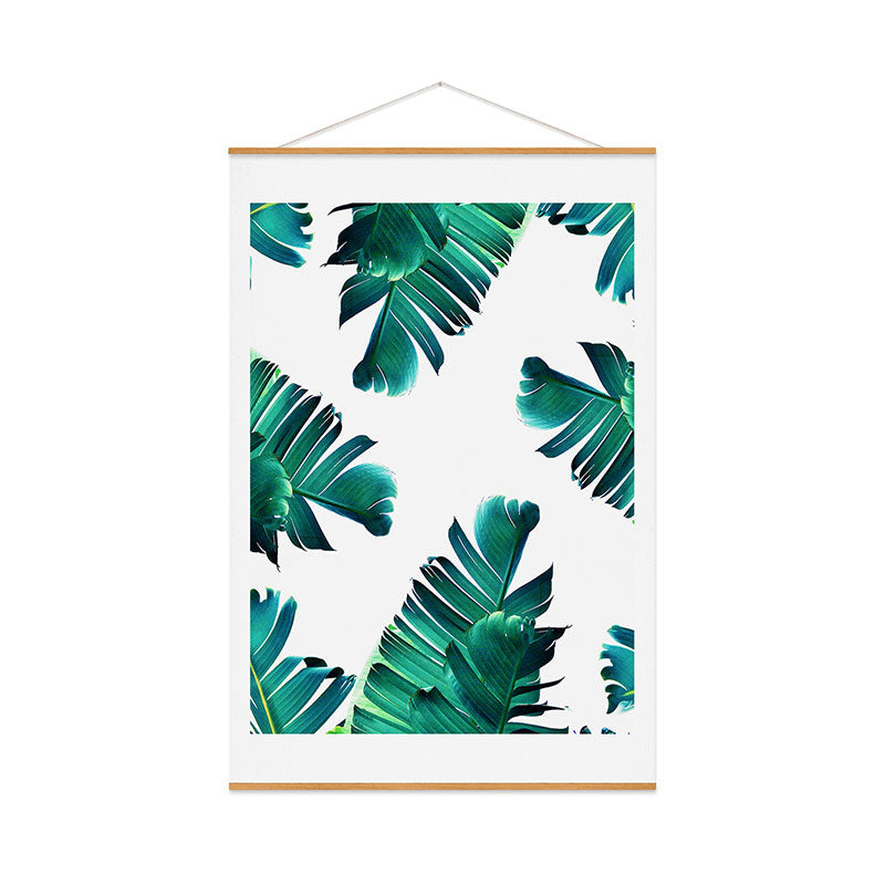 83 Oranges Banana Leaf Crush Art Print