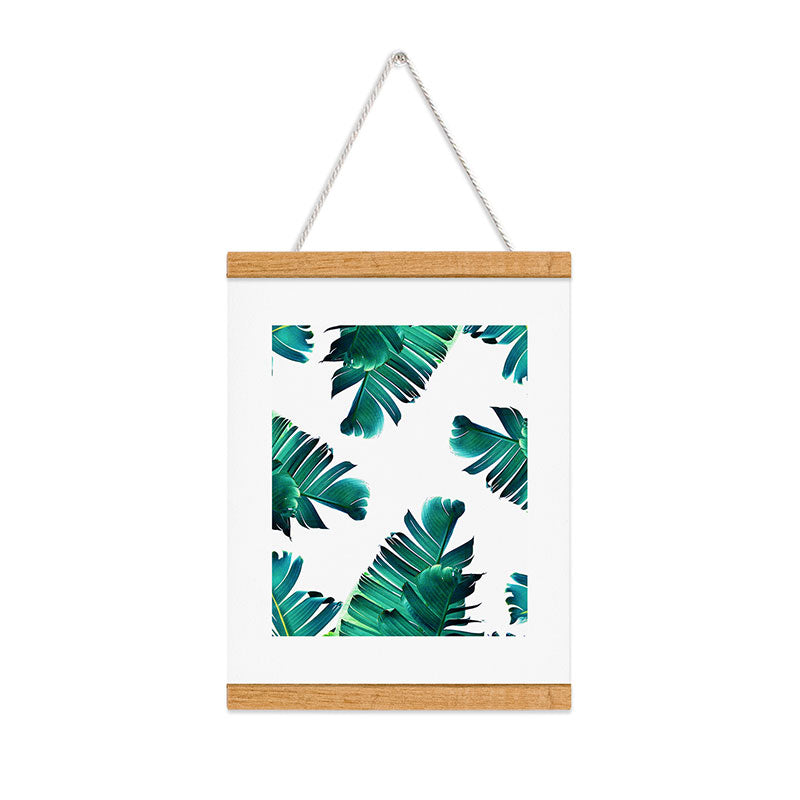 83 Oranges Banana Leaf Crush Art Print