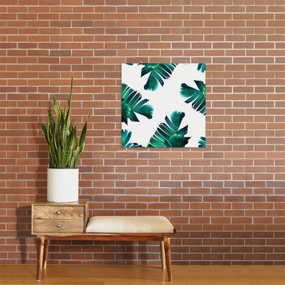 83 Oranges Banana Leaf Crush Art Print
