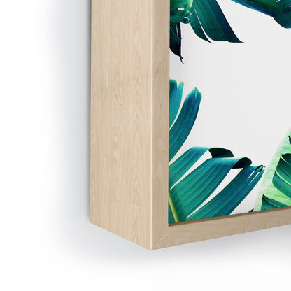 83 Oranges Banana Leaf Crush Framed Mini Art Print