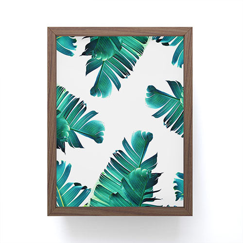 83 Oranges Banana Leaf Crush Framed Mini Art Print