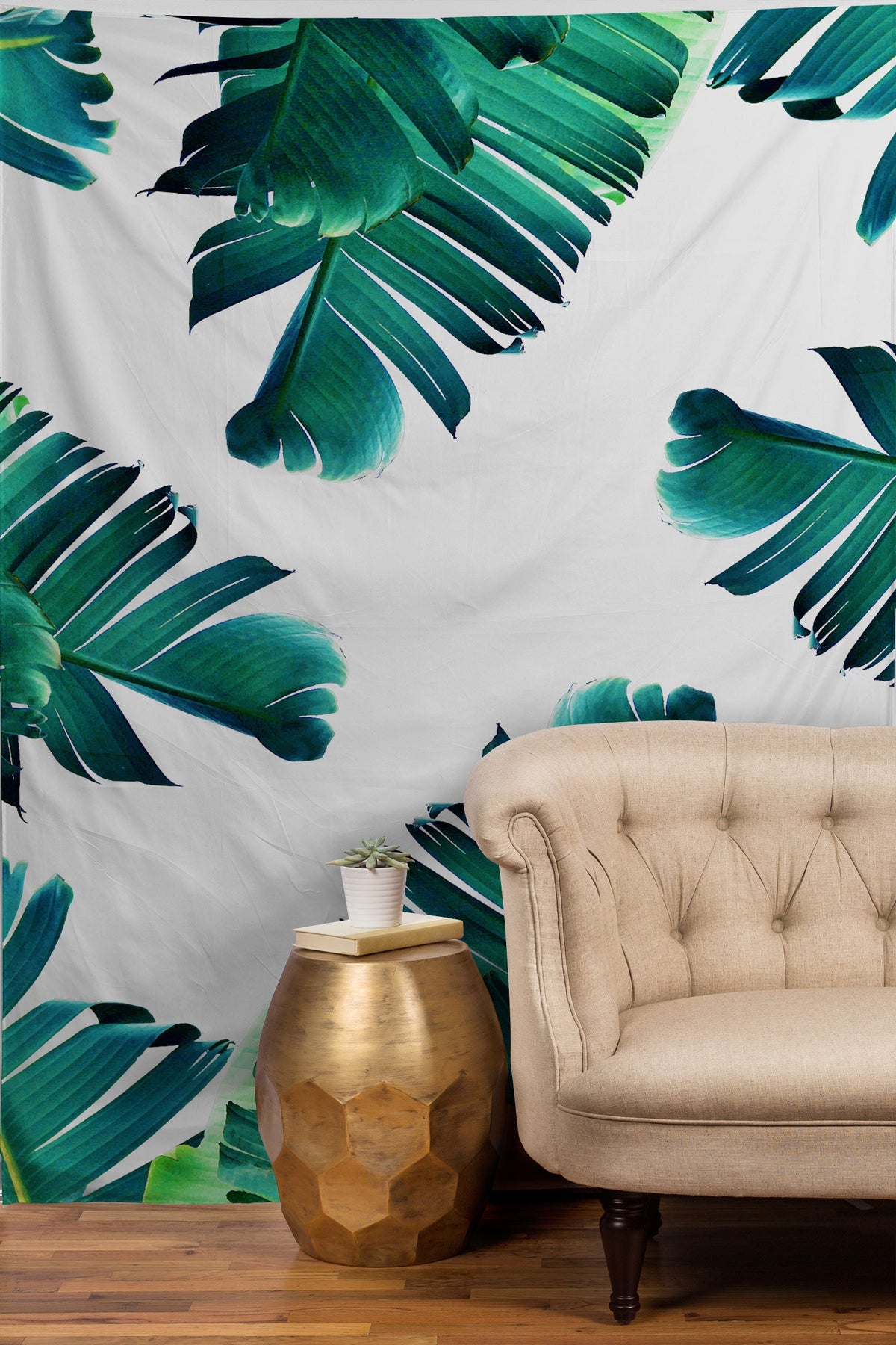 83 Oranges Banana Leaf Crush Tapestry