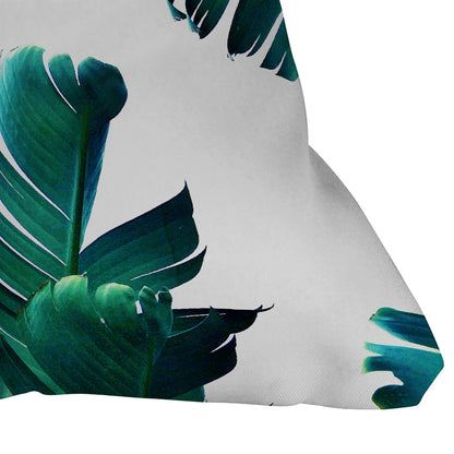 83 Oranges Banana Leaf Crush Outdoor Throw Pillow