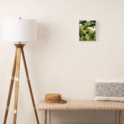 83 Oranges Banana Leaf Salad Art Canvas