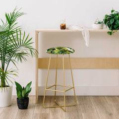 83 Oranges Banana Leaf Salad Bar Stool