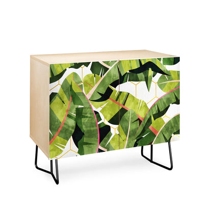 83 Oranges Banana Leaf Salad Credenza
