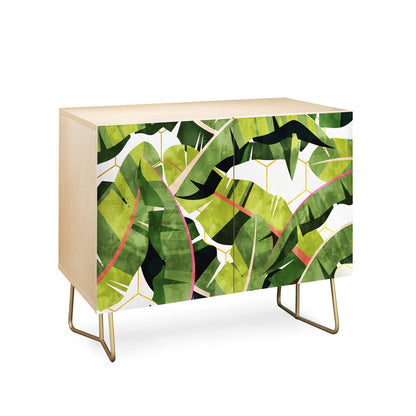 83 Oranges Banana Leaf Salad Credenza