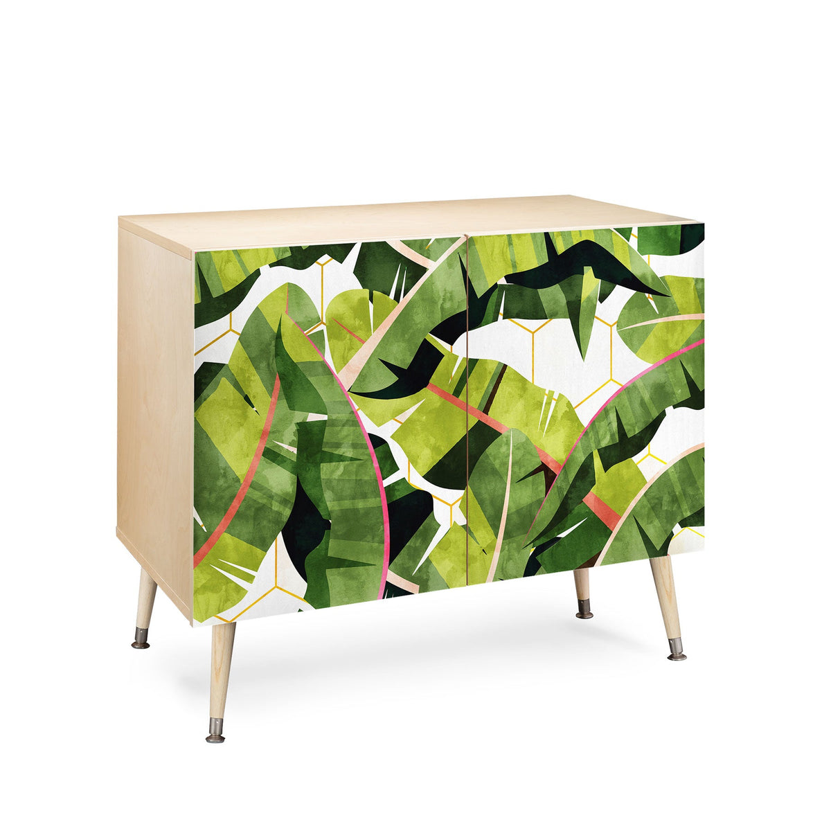 83 Oranges Banana Leaf Salad Credenza