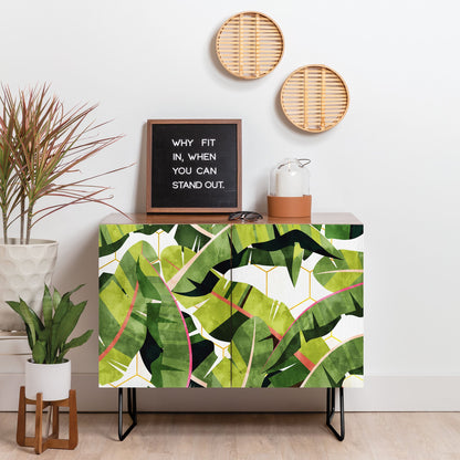 83 Oranges Banana Leaf Salad Credenza