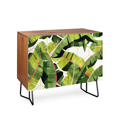 83 Oranges Banana Leaf Salad Credenza