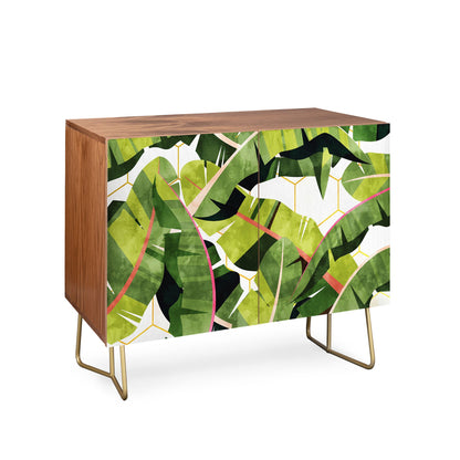 83 Oranges Banana Leaf Salad Credenza