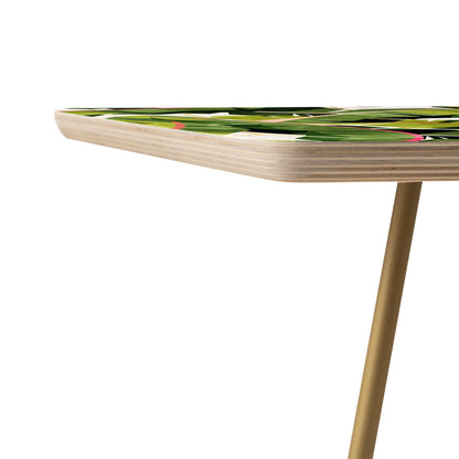 83 Oranges Banana Leaf Salad Side Table