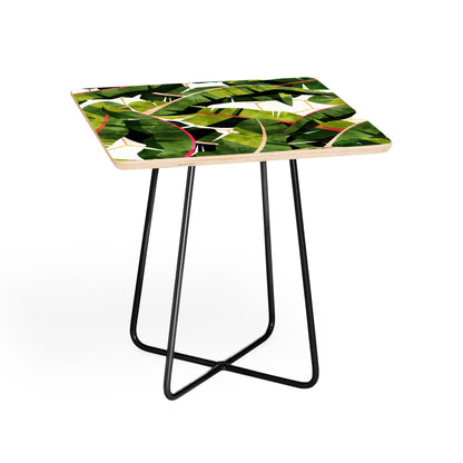 83 Oranges Banana Leaf Salad Side Table