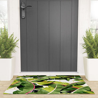 83 Oranges Banana Leaf Salad Welcome Mat