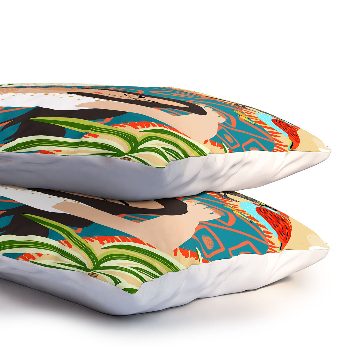 83 Oranges Beach Read Sleep Repeat Pillow Shams