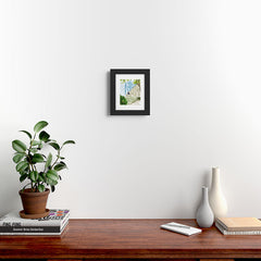83 Oranges Being a person Framed Art Print