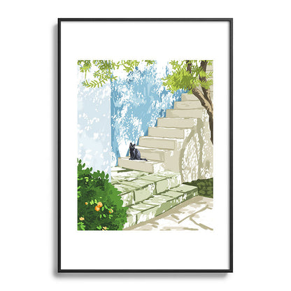 83 Oranges Being a person Metal Framed Art Print