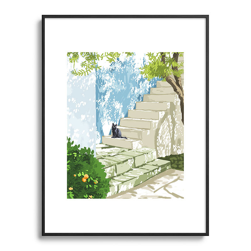 83 Oranges Being a person Metal Framed Art Print